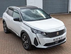 White Used 2022 Peugeot 3008 GT SUV | £17,950 (Fair price)