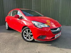 Red Used 2015 Vauxhall Corsa Excite Hatchback | £2,299 (Good price)