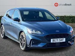 Blue Used 2020 Ford Focus ST-Line X Hatchback | £13,739 (Fair price)