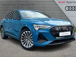 Blue Used 2020 Audi e-tron Sportback Comfort SUV | £25,295 (Good price)