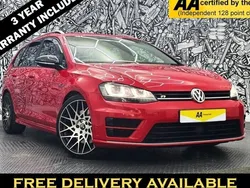 Red Used 2016 VW Golf VII R Estate | £14,895 (Fair price)