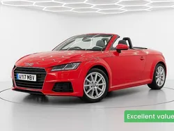 Red Used 2017 Audi TT Sport Cabriolet | £11,495 (Good price)