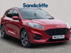 Lucid red (exclusive paint) Used 2022 Ford Kuga ST-Line X SUV | £21,479 (Fair price)