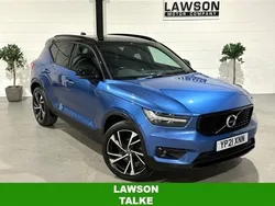 Blue Used 2021 Volvo XC40 R-Design Pro SUV | £22,990 (Fair price)