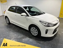 White Used 2017 Kia Rio 2 Hatchback | £5,890 (Fair price)
