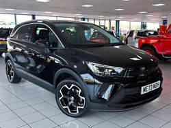 Diamond black Used 2024 Vauxhall Crossland Ultimate SUV | £15,689 (Fair price)