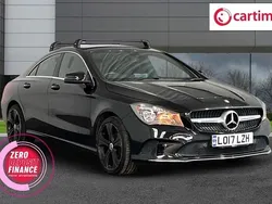 Black Used 2017 Mercedes CLA220 Sedan | £11,990 (Fair price)
