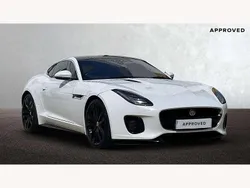 White Used 2018 Jaguar F-Type R-Dynamic Coupe | £34,050 (Fair price)