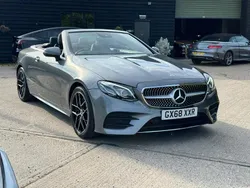 Grey Used 2018 Mercedes E400 AMG Line Premium Plus Cabriolet | £23,995 (Good price)