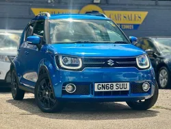 Blue Used 2018 Suzuki Ignis SZ5 Hatchback | £8,295 (Fair price)