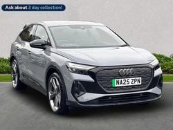 Grey Used 2025 Audi Q4 e-tron Black Edition SUV | £36,967 (Super price)