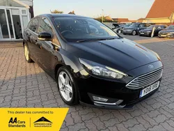 Black Used 2018 Ford Focus Titanium Hatchback | £8,650 (Good price)