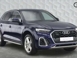Blue Used 2023 Audi Q5 S-Line SUV | £33,170 (Good price)