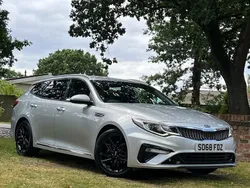 Silver Used 2019 Kia Optima 3 Estate | £11,495 (Fair price)