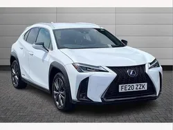 F sport white Used 2020 Lexus UX 250h Sport Line SUV | £18,991 (Fair price)