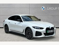 Mineral white Used 2025 BMW i4 Shadowline Sedan | £49,995 (Fair price)