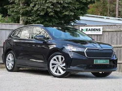 Black magic pearl effect Used 2021 Skoda Enyaq iV Suite SUV | £15,995 (Fair price)