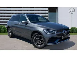 Grey Used 2021 Mercedes GLC220 AMG line SUV | £31,227 (Fair price)