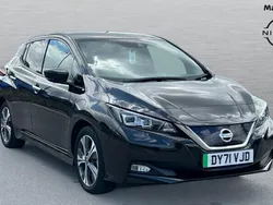 Black Used 2021 Nissan Leaf Tekna Hatchback | £10,529 (Good price)
