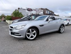 Silver Used 2013 Mercedes SLK250 Cabriolet | £7,999 (Fair price)