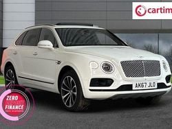 White Used 2017 Bentley Bentayga SUV | £62,990 (Good price)