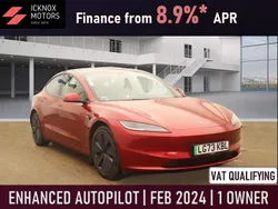 Red Used 2024 Tesla Model 3 Long Range Sedan | £35,945