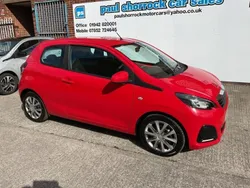 Red Used 2015 Peugeot 108 Active Hatchback | £3,251 (Fair price)