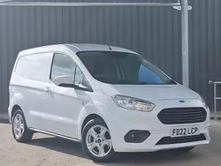 White Used 2022 Ford Transit Limited Van | £8,498 (Fair price)