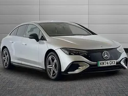 Silver Used 2024 Mercedes EQE350 AMG line Sedan | £43,990 (Super price)