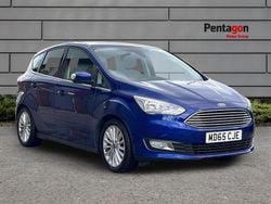 Blue Used 2015 Ford C-MAX Titanium MPV | £6,999 (Good price)