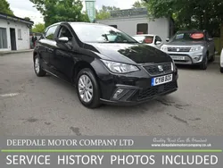Black Used 2018 Seat Ibiza SE Technology Hatchback | £8,990 (Fair price)