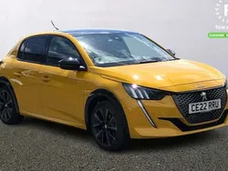 Yellow Used 2022 Peugeot 208 Premium Hatchback | £17,499 (Fair price)