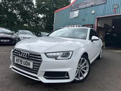 White Used 2019 Audi A4 Sport Sedan | £11,980 (Fair price)