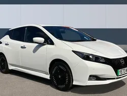 White Used 2022 Nissan Leaf Shiro Hatchback | £12,453 (Fair price)