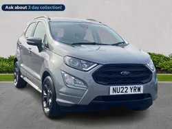 Silver Used 2022 Ford Ecosport ST-Line SUV | £13,395 (Fair price)