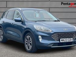 Chrome blue premium paint Used 2022 Ford Kuga Titanium SUV | £17,995 (Fair price)