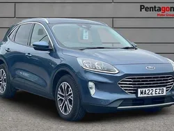 Chrome blue premium paint Used 2022 Ford Kuga Titanium SUV | £17,995 (Fair price)