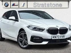 White Used 2023 BMW 118 Sport Line Hatchback | £20,250 (Good price)