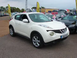 White Used 2011 Nissan Juke Acenta SUV | £3,695