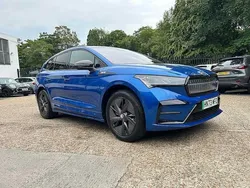 Blue Used 2023 Skoda Enyaq iV vRS SUV | £32,595 (Fair price)
