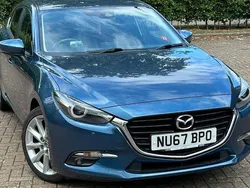 Blue Used 2017 Mazda 3 Inclusive Hatchback | £9,795 (Fair price)