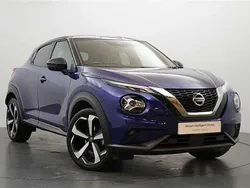 Blue Used 2022 Nissan Juke Tekna SUV | £14,598 (Fair price)