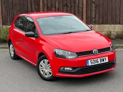 Red Used 2016 VW Polo S Hatchback | £5,595 (Good price)
