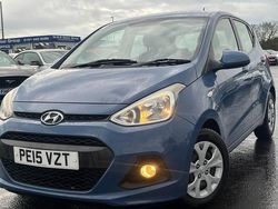 Blue Used 2015 Hyundai i10 SE Hatchback | £4,999 (Fair price)