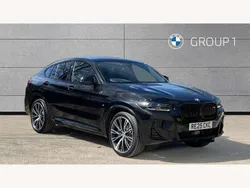 Black New 2025 BMW X4 M Sport SUV | £64,995