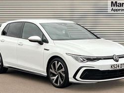 White Used 2024 VW Golf VIII R-line Hatchback | £22,990 (Fair price)