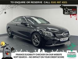 Black Used 2019 Mercedes C220 AMG line Coupe | £16,440 (Good price)