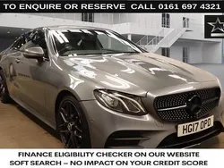 Grey Used 2017 Mercedes E220 AMG line Coupe | £16,940 (Fair price)