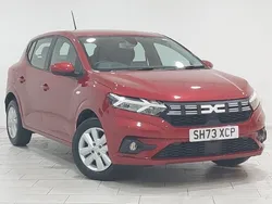 Red Used 2023 Dacia Sandero Expression Hatchback | £12,998 (Fair price)