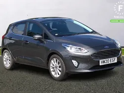 Grey Used 2020 Ford Fiesta Titanium Hatchback | £10,699 (Good price)